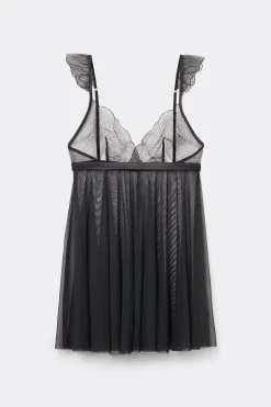 Babydoll en tulle et dentelle HYPNOTIC DETAILS