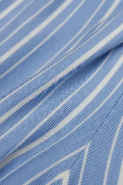 Bas de pyjama en modal avec chevilles resserrÉes Oxford à rayures
