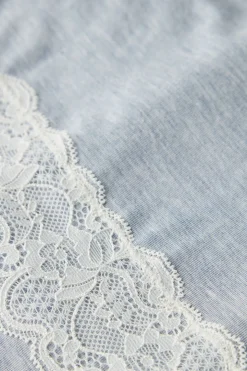 Bas de pyjama en modal avec dÉtails en dentelle