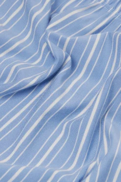 Bas de pyjama en modal Oxford à rayures