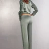 Bas de pyjama long en soie