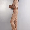 Bas de pyjama long en soie