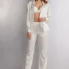 Bas de pyjama long en soie