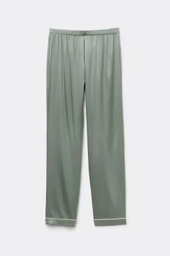 Bas de pyjama long en soie