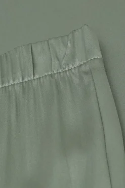 Bas de pyjama long en soie