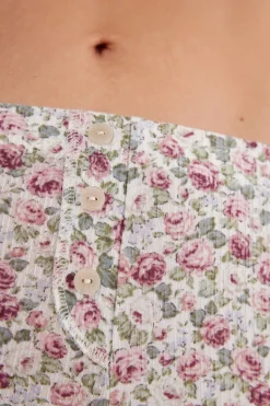 Bas de pyjama shorty en modal FLORAL ROMANCE