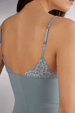 Body en coton et dentelle EMBRACE SIMPLICITY