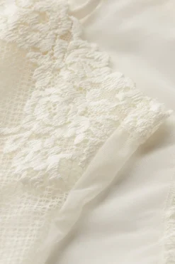 Body en tulle et dentelle PRETTY FLOWERS