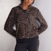 Bomber en polaire animalier LUXURIOUS LEOPARD