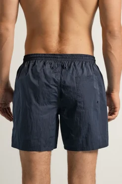 Boxer de bain couleur unie