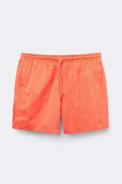 Boxer de bain couleur unie fluo