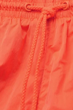 Boxer de bain couleur unie fluo