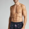 Boxer en coton Natural Fresh imprimÉ flamant rose