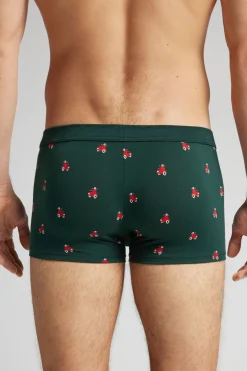 Boxer en coton Natural Fresh imprimÉ scooter