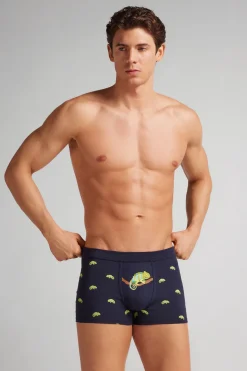 Boxer en coton Superior imprimÉ camÉlÉon