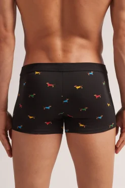 Boxer en coton Superior imprimÉ Teckel