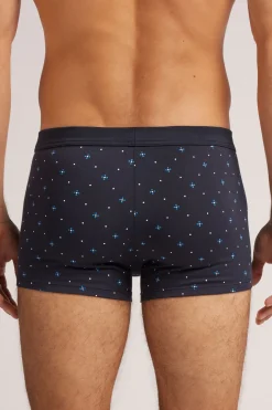 Boxer en coton Superior imprimÉ micro fleurs