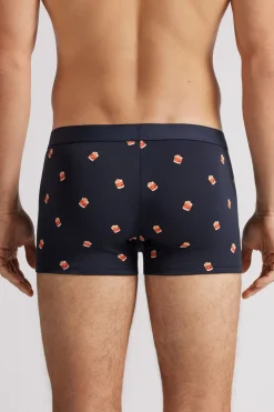 Boxer en coton Superior imprimÉ cocktail negroni