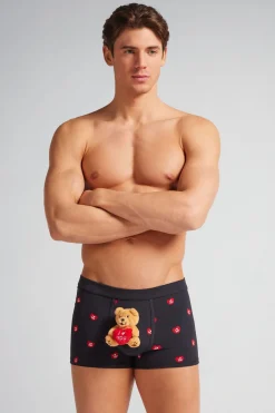Boxer en coton Superior Peluche I Love You