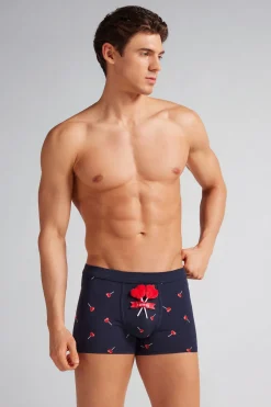 Boxer en coton Superior Peluche Sucette C&oelig;urs