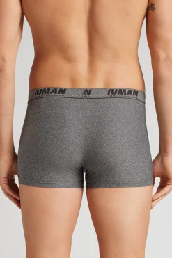 Boxer en microfibre à logo