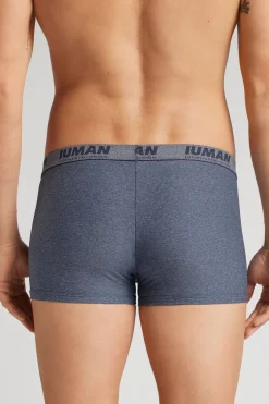 Boxer en microfibre à logo