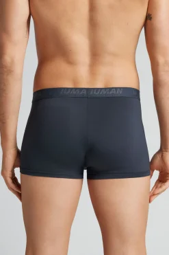 Boxer en microfibre à logo