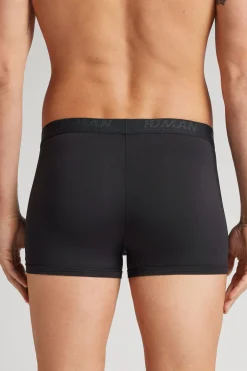 Boxer en microfibre à logo