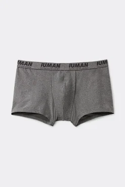 Boxer en microfibre à logo