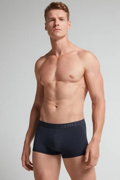 Boxer homme en microfibre avec logo