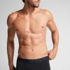 Boxer homme en microfibre avec logo