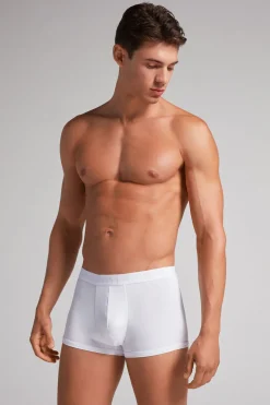 Boxer homme en microfibre avec logo