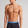 Boxer homme en microfibre avec logo