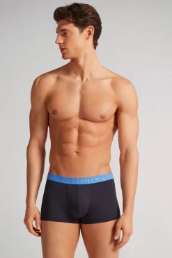 Boxer homme en microfibre avec logo