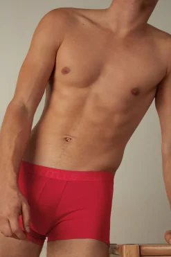 Boxer homme en microfibre avec logo