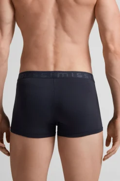 Boxer homme en microfibre avec logo