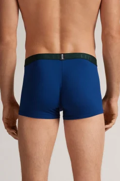 Boxer homme en microfibre avec logo