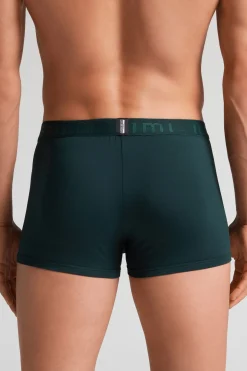 Boxer homme en microfibre avec logo