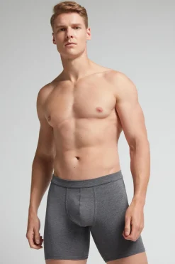 Boxer long en coton Superior