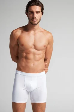 Boxer long en coton Superior