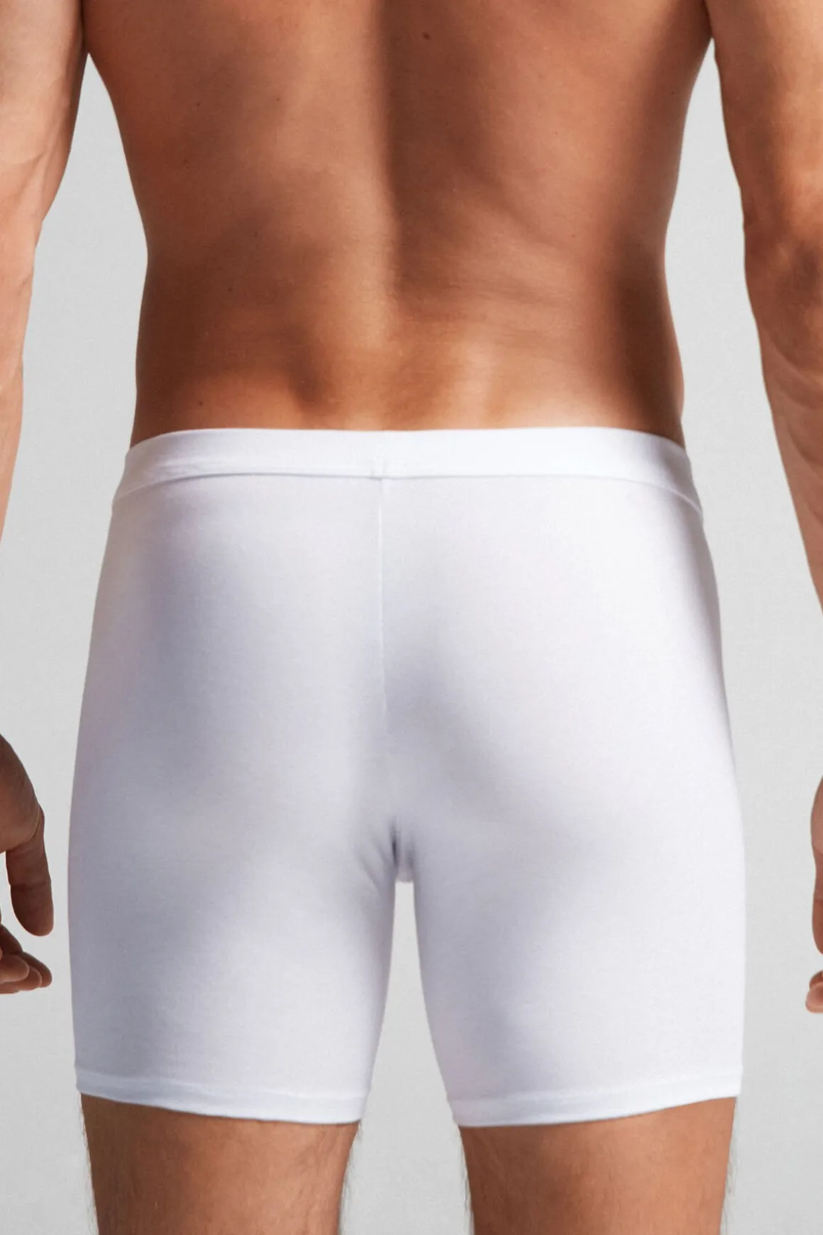 Boxer long en coton Superior
