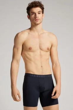 Boxer long en microfibre