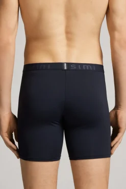 Boxer long en microfibre