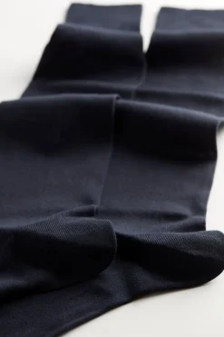 Chaussettes Montantes en Cachemire Soie et Coton