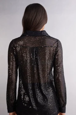 Chemise à paillettes SEE THE MAGIC