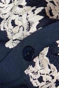 Chemise de nuit ouverte devant PRETTY FLOWER