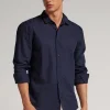 Chemise en lin et coton