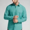 Chemise en lin et coton