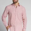 Chemise en lin et coton