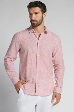 Chemise en lin et coton